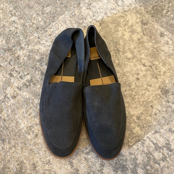 Dolce Vita (DV) gray anthracite suede loafers - 10 - Picture 2 of 6